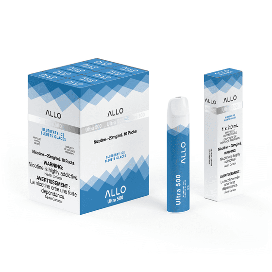 Allo Ultra 500 Disposable - Blueberry Ice