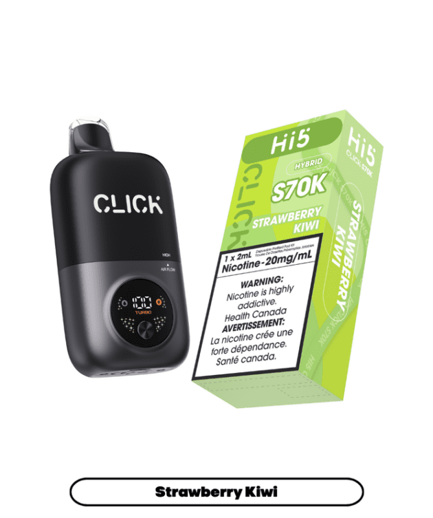 HI5 Click S70K Puffs Hybrid Strawberry Kiwi