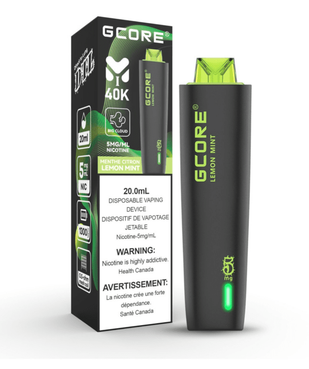 G-Core DTL ( Hookah Vape ) Lemon Mint