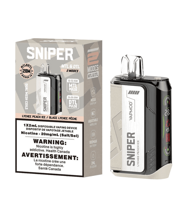 Sniper Lychee Peach ice