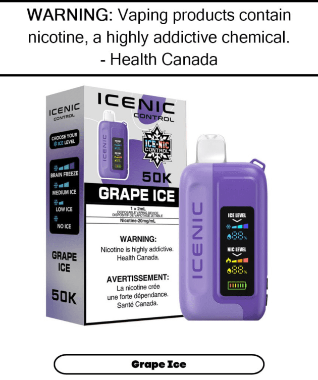 ICENIC : 50k GRAPE ICE