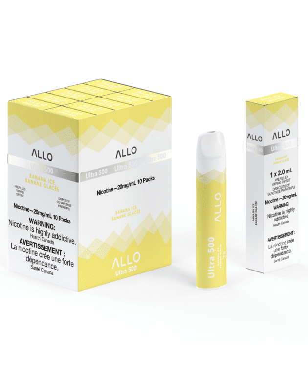 Allo Ultra 500 Disposable - Banana Ice