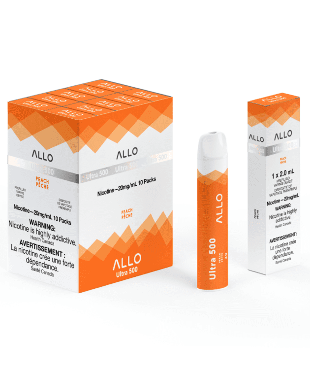 Allo Ultra 500 Disposable - Peach