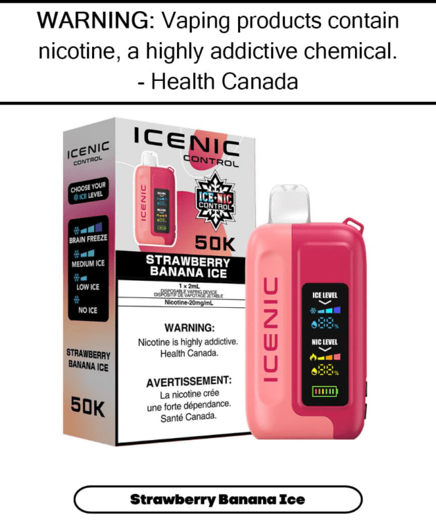 ICENIC : 50k Strawberry Banana Ice
