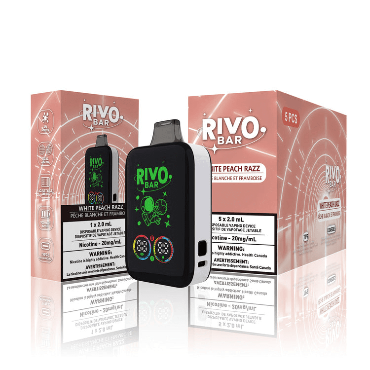 Rivo Bar White Peach Razz