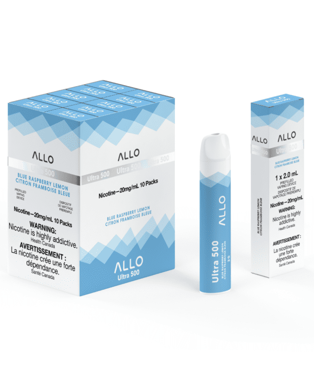 Allo Ultra 500 Disposable - Blueberry Raspberry  Lemon