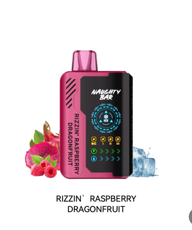 Naughty Bar  Rizzin Raspberry Dragonfruit