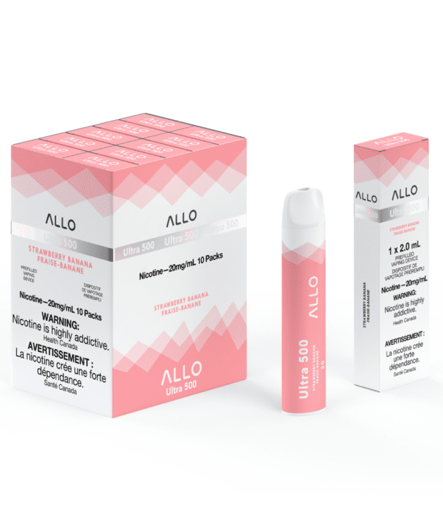 Allo Ultra 500 Disposable - Strawberry Banana