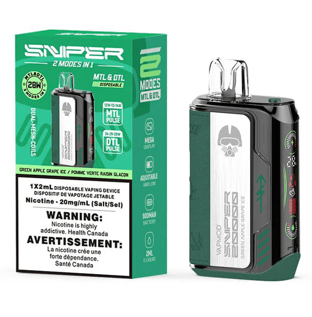 Sniper Green Apple Grape Ice