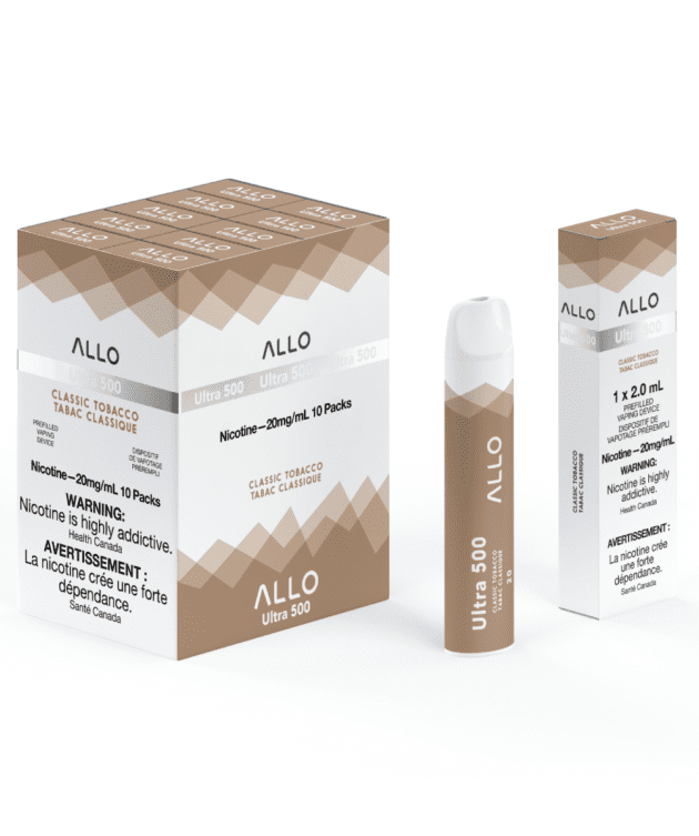 Allo Ultra 500 Disposable - Classic Tobacco