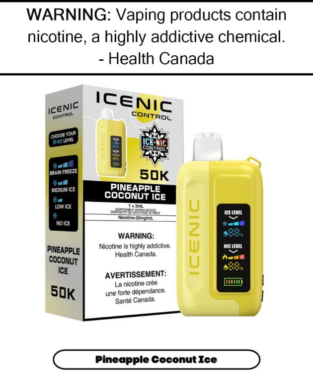 ICENIC : 50k PINEAPPLE COCONUT ICE