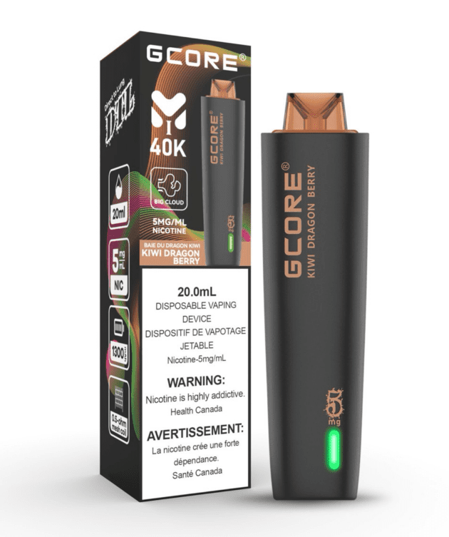G-Core DTL ( Hookah Vape ) Kiwi Dragon Berry