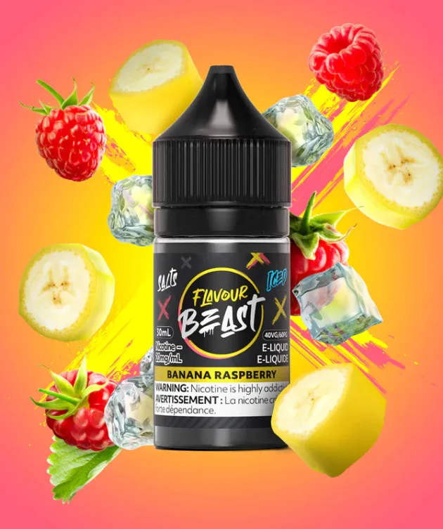 Banana Raspberry (Iced)