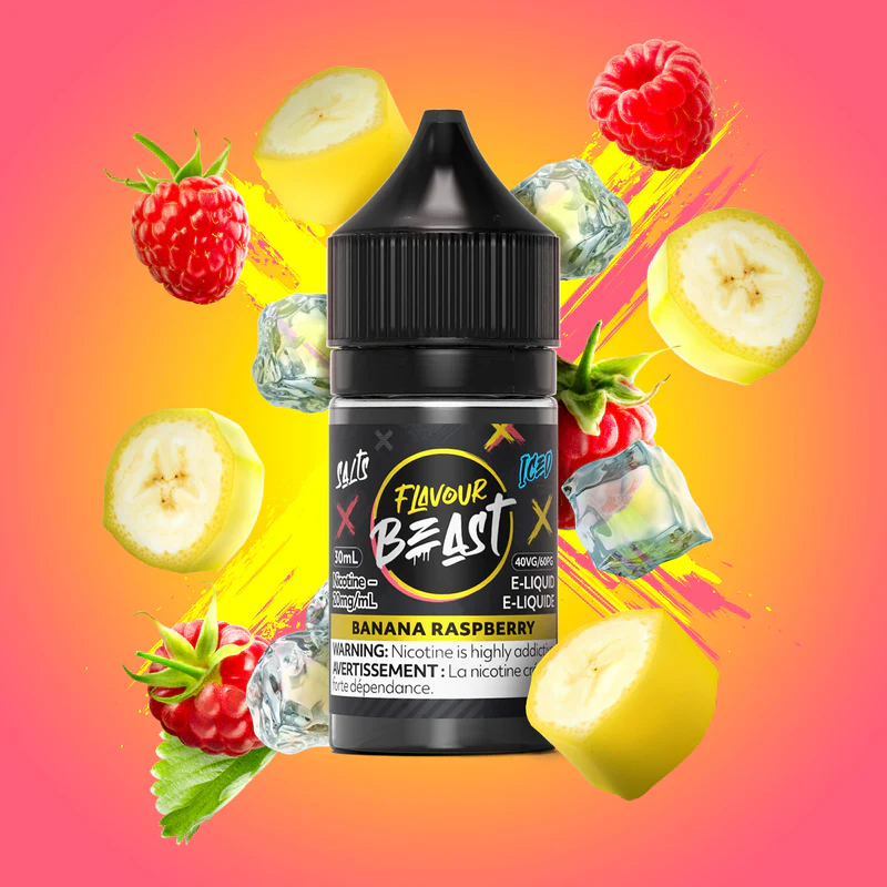 Banana Raspberry (Iced)