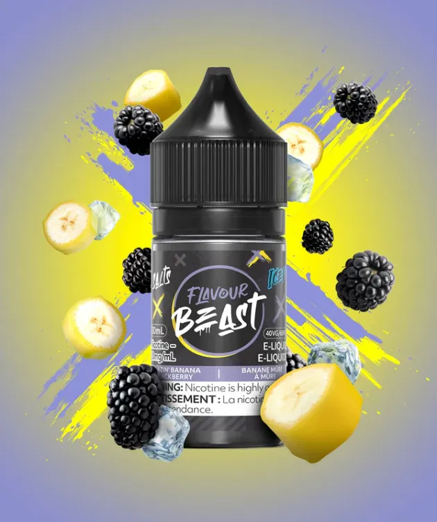 Blazin' Banana Blackberry (Iced)