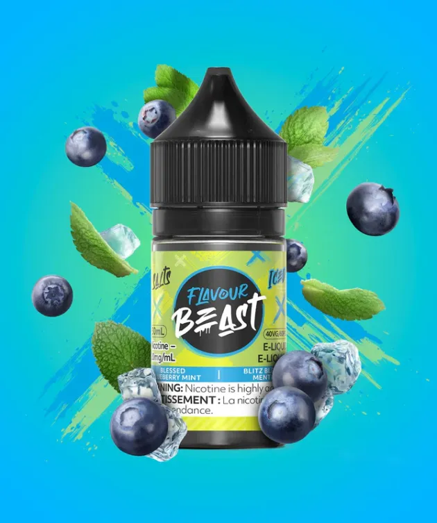Blessed Blueberry Mint (Iced)